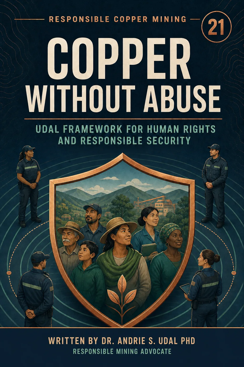 Copper Without Abuse: UDAL Framework for Human Rights and Responsible Security, written by Dr. Andrie S. Udal, PhD